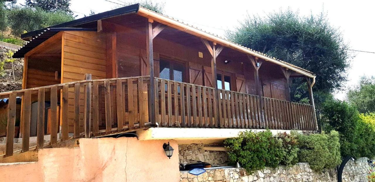 Le Chalet De La Pierreraie Cote D'Azur Piscine Terrasse Et Vue Mer Drap 외부 사진